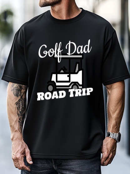 Unisex Golf Dad Road Trip Gift For Dad Father's Day T-Shirt