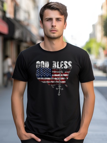 Unisex God Bless America shirt  Graphic Tee