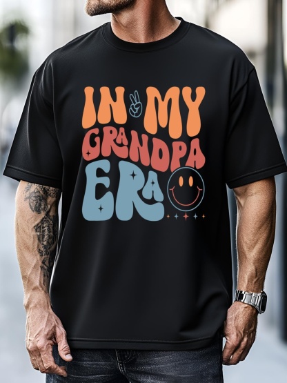 Unisex In My Grandpa Retro Funny Dad Dada Father Daddy Fathers Day Gift T-Shirt