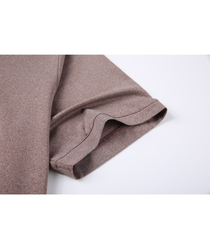 Men's Casual Solid Color Slim Fit Polo Shirt