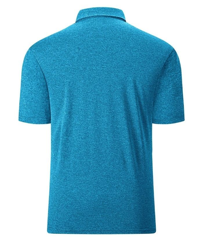 Men's Solid Color Slim Fit Polo Shirt