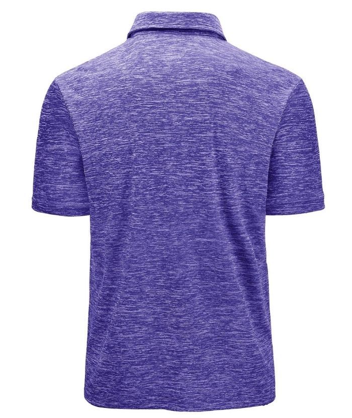 Men's Solid Color Slim Fit Polo Shirt