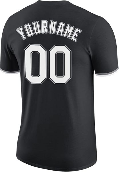 Unisex Custom Baseball Team 100% Cotton Graphic Tee