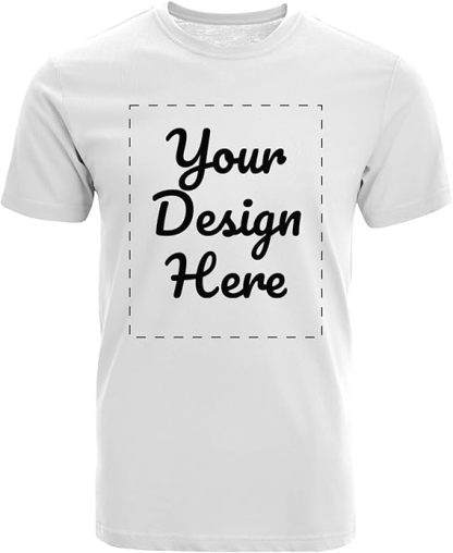 Unisex Customizable 100% Cotton Graphic Tee