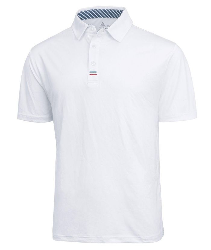 Men's Solid Color Slim Fit Polo Shirt