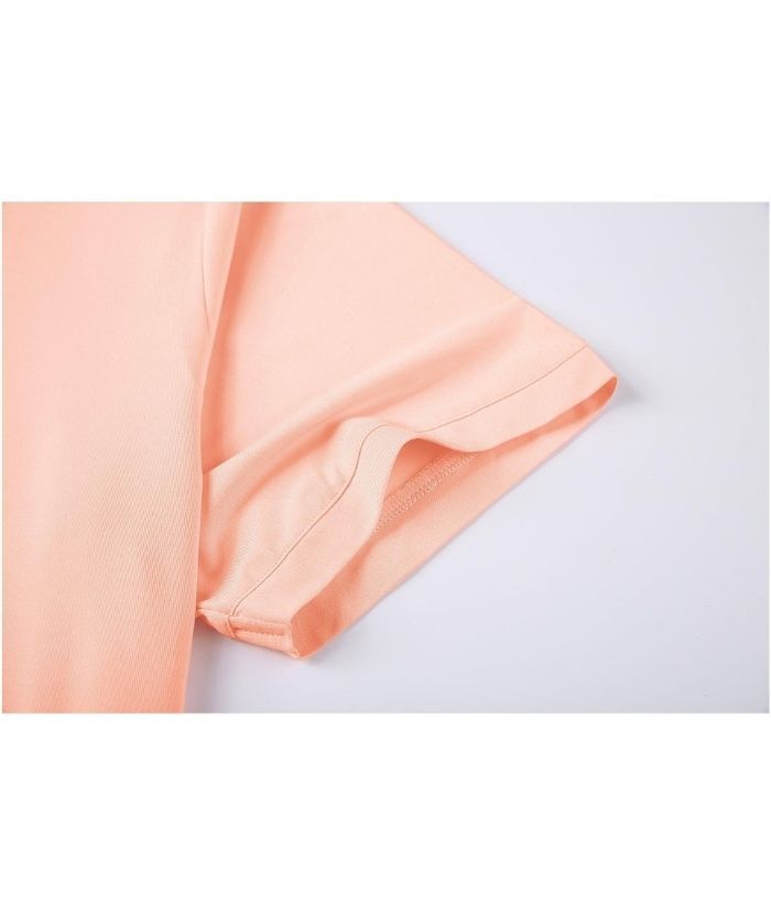 Men's Solid Color Slim Fit Polo Shirt