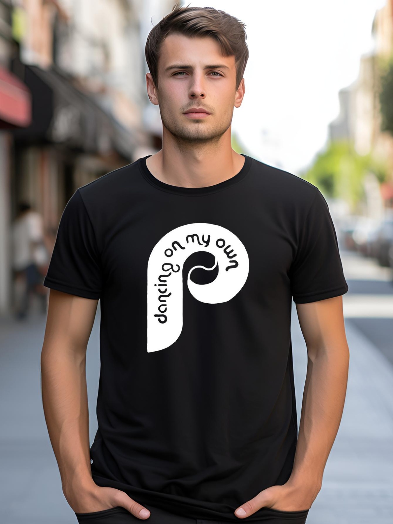 Unisex Philly Philadelphia Baseball I Keep Dancing On My Own shirt  Graphic Tee