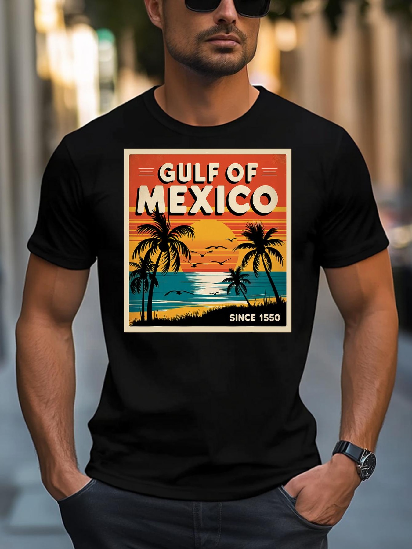 Unisex Gulf Of Mexico Vintage Gulf Of Mexico T-Shirt