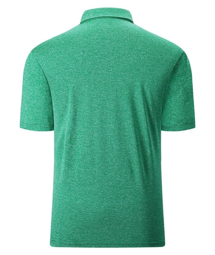 Men's Solid Color Slim Fit Polo Shirt