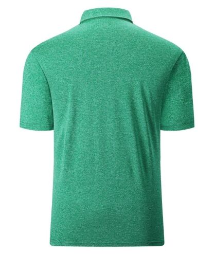 Men's Solid Color Slim Fit Polo Shirt