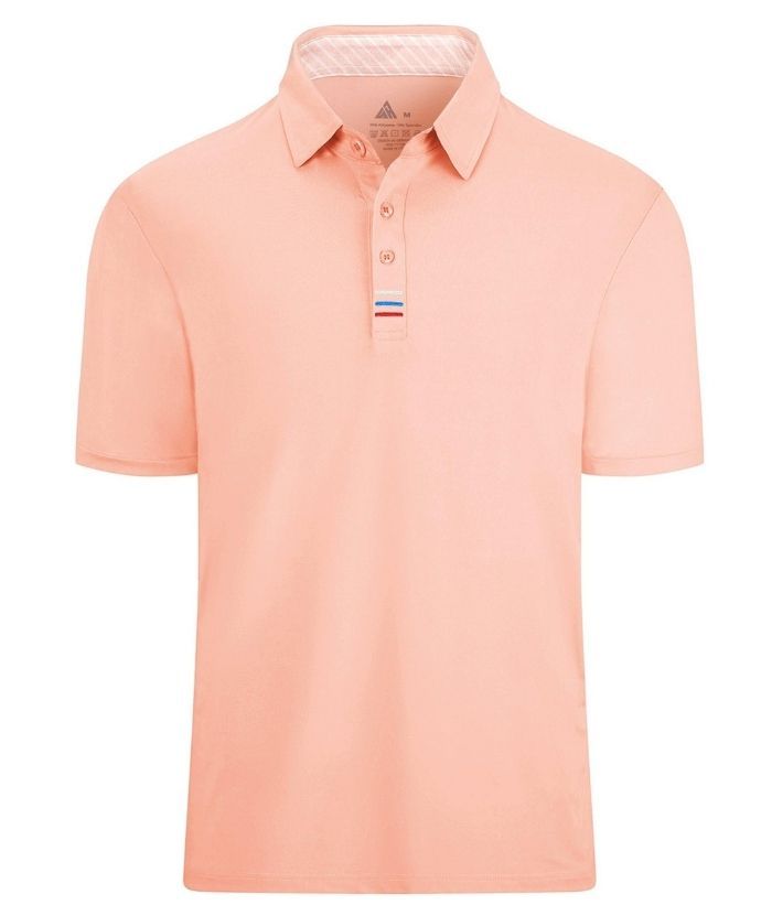Men's Solid Color Slim Fit Polo Shirt | Pod4team