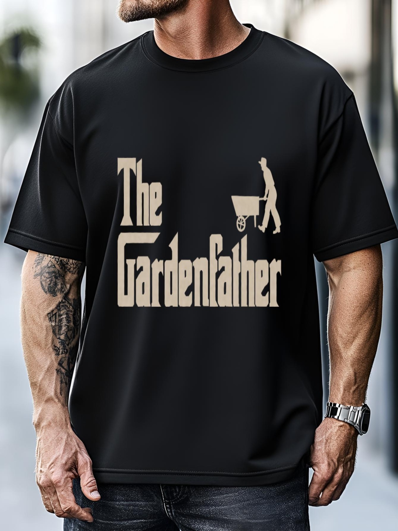Unisex Funny Gardener Dad &amp; Daddy Best Gardening Father Gifts The Gardenfather T-Shirt