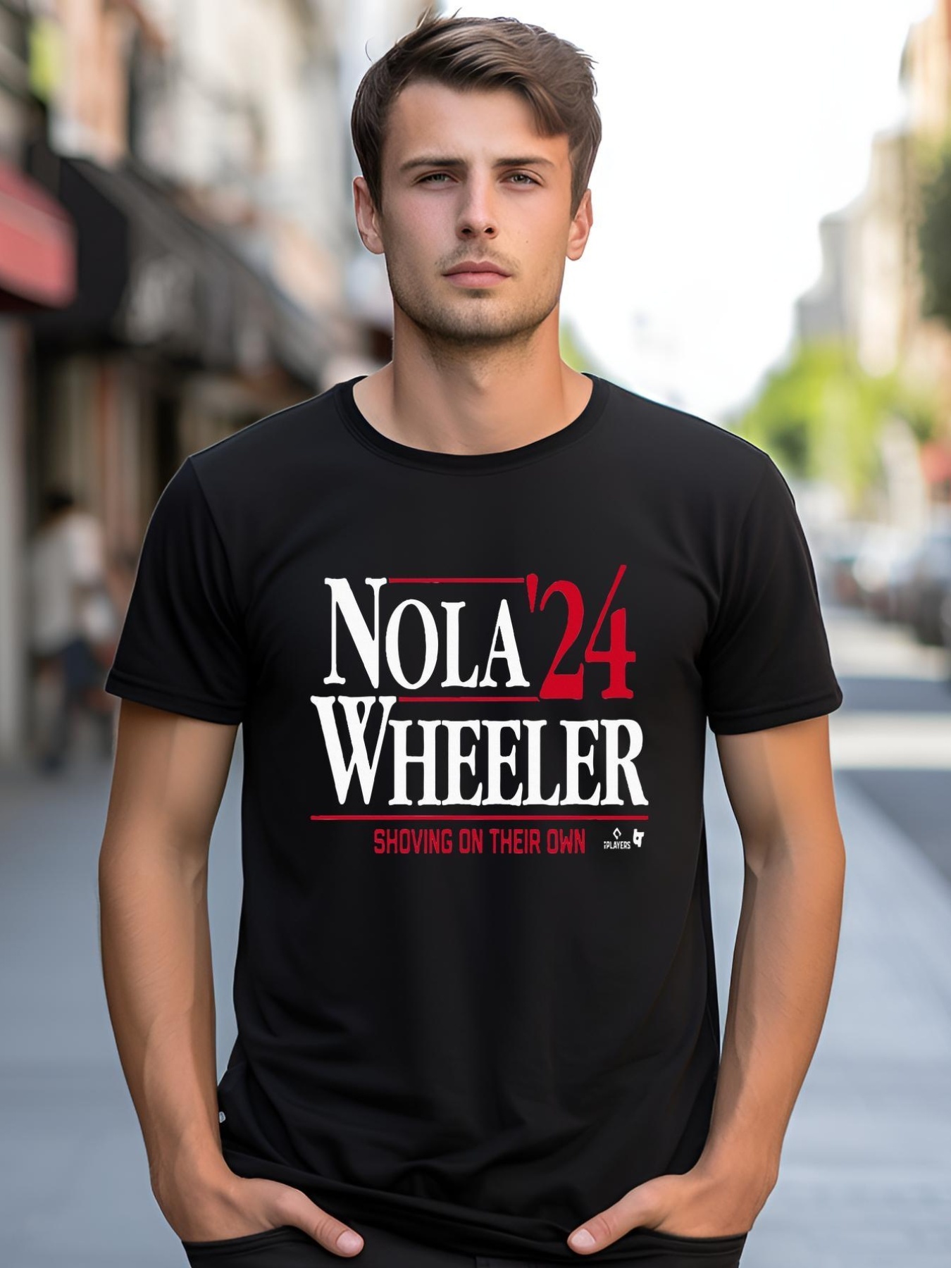 Unisex Aaron Nola &amp; Zack Wheeler 24 Philadelphia Baseball shirt  Graphic Tee