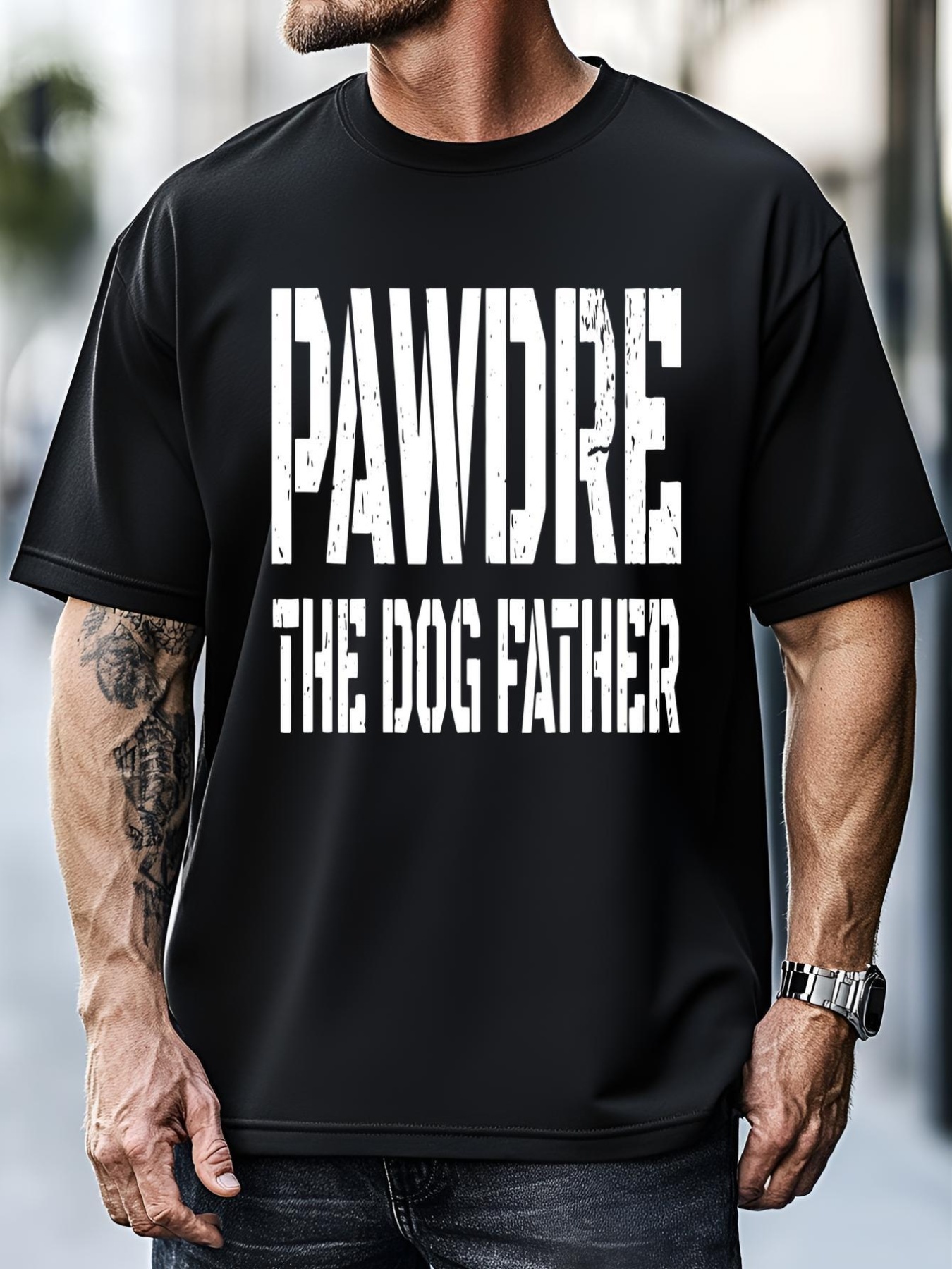 Unisex The Dog Father Original Dog Dad T-Shirt
