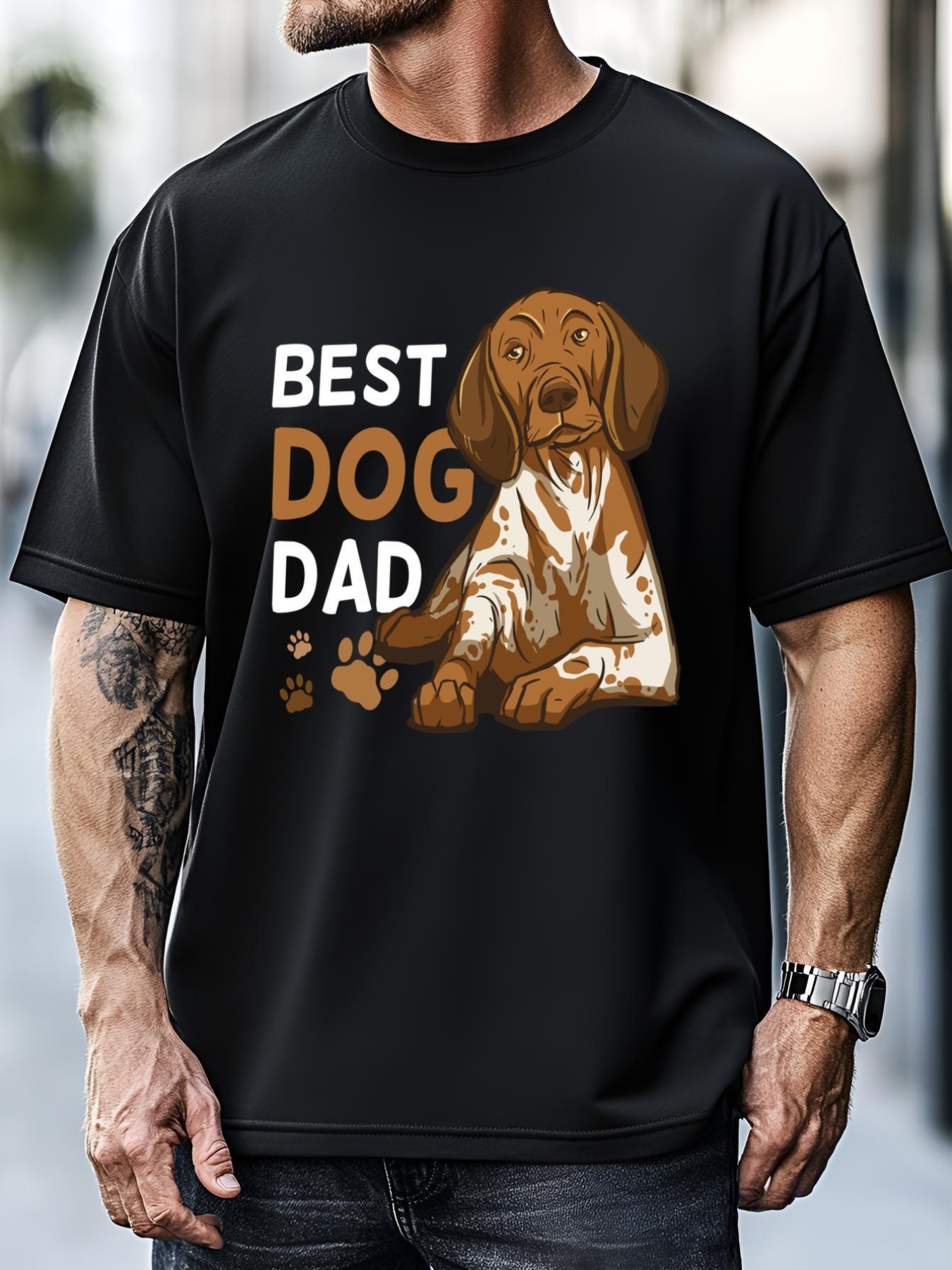 Unisex Dog Dad For Fathersday Ll Father Gift T-Shirt