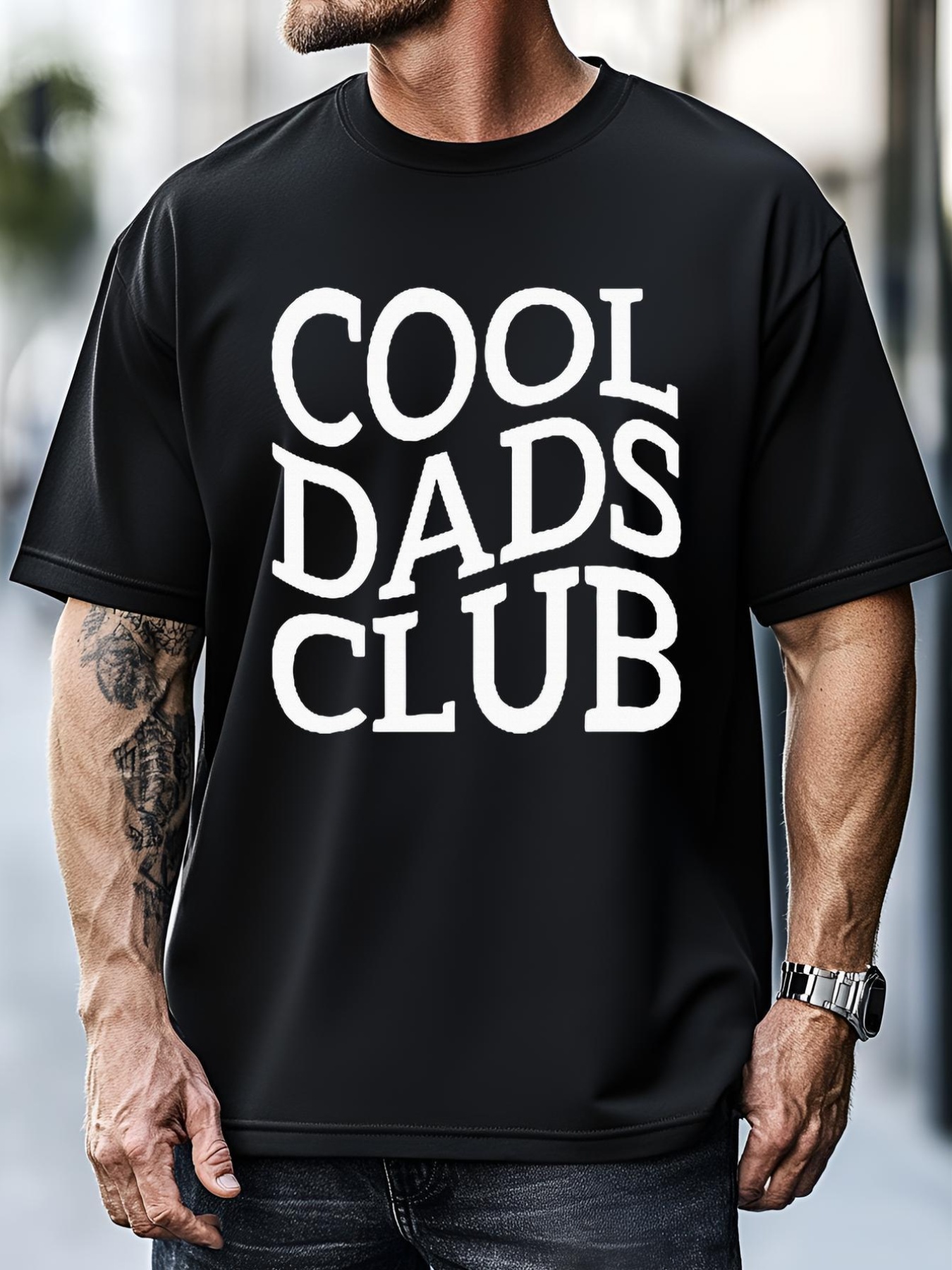 Unisex Cool Dads Club FatherS Day From Daughter Son T-Shirt