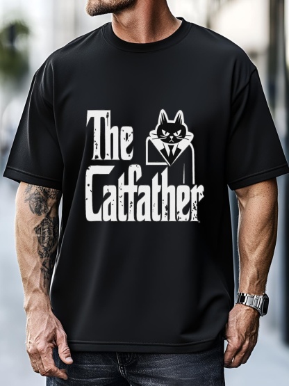 Unisex The Catfather Cat Father Whiskers Male. T-Shirt