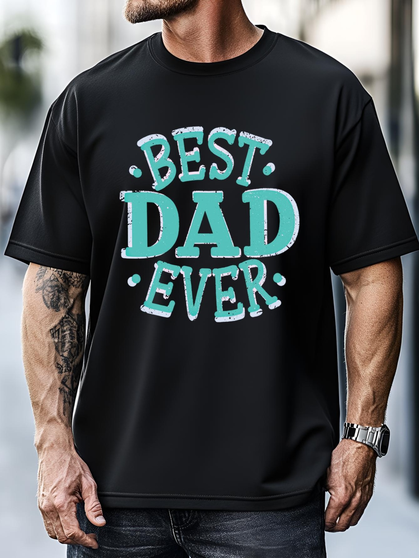 Unisex Best Dad Ever For Fathers On Father Day Gift T-Shirt