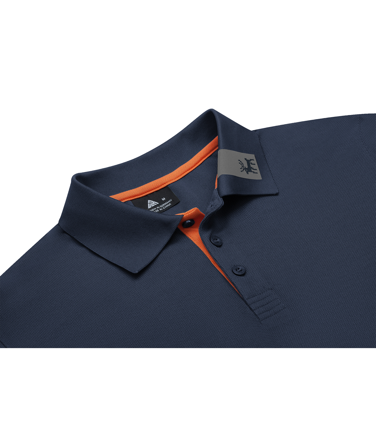 Men's Dri fit Solid Color Sports Polo Shirt