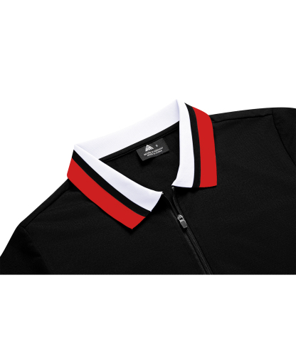 Women's Solid Color Slim Fit Casual Sports Polo Shirt