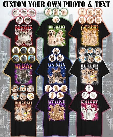 Unisex Custom Bootleg Rap 100% Cotton Graphic Tee