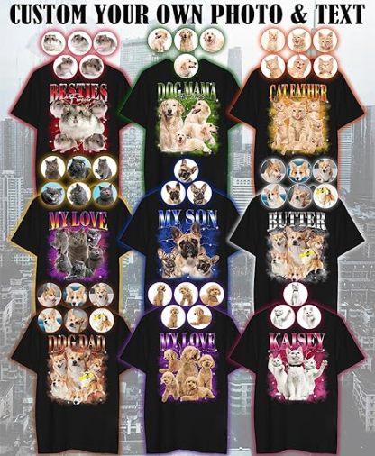 Unisex Custom Bootleg Rap 100% Cotton Graphic Tee