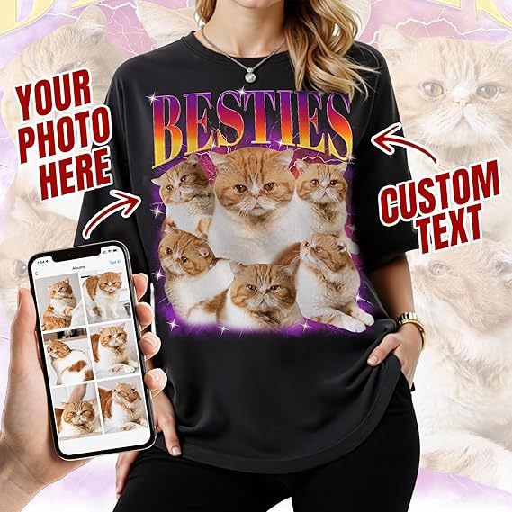 Unisex Custom Bootleg Rap 100% Cotton Graphic Tee