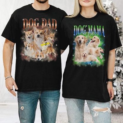 Unisex Custom Photo Bootleg 100% Cotton Graphic Tee