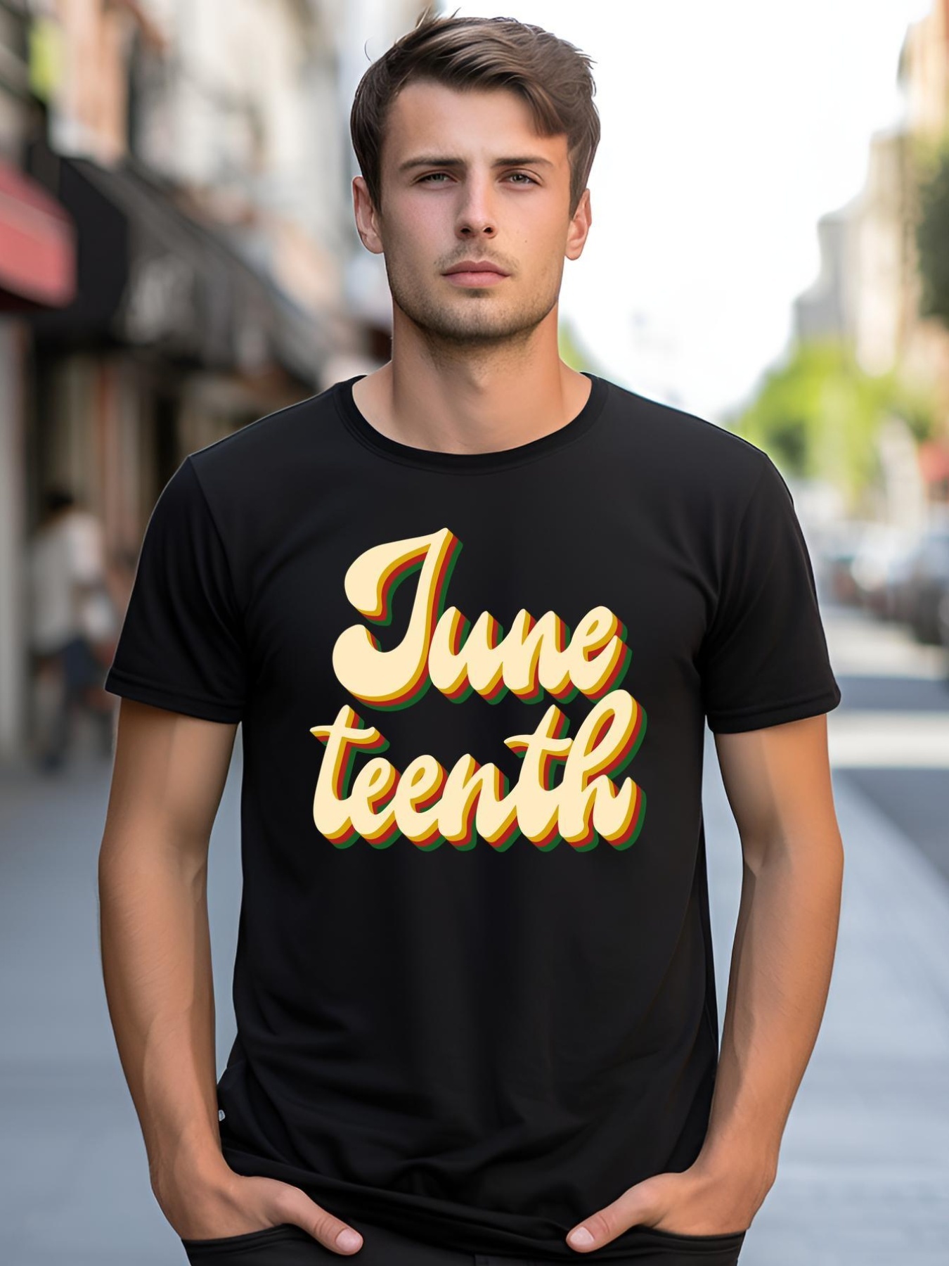 Unisex Juneteenth African American Pride Retro shirt  Graphic Tee