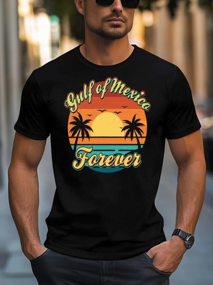 Unisex Vintage Retro Gulf Of Mexico Forever T-Shirt