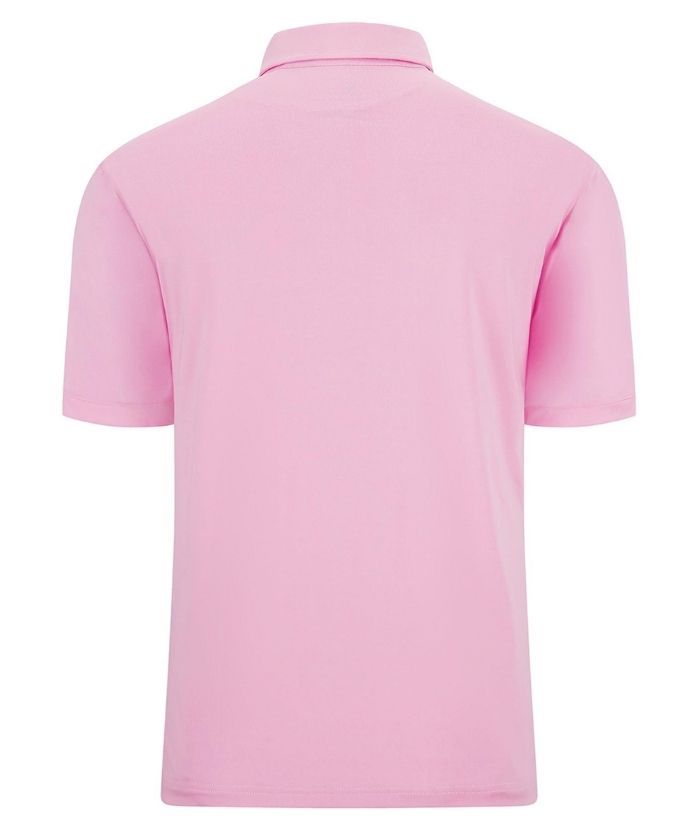 Men's Solid Color Slim Fit Polo Shirt