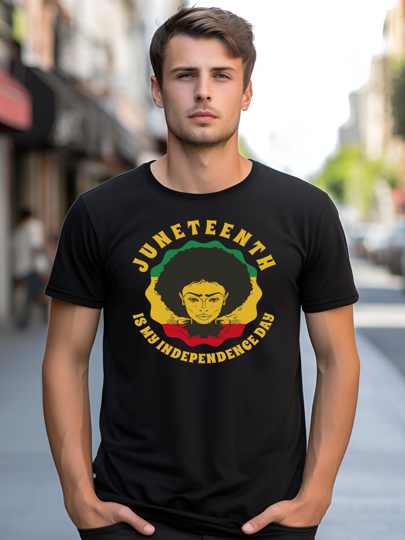 Unisex Juneteenth Is My Independence Day Black Female Pride shirt  Graphic Tee