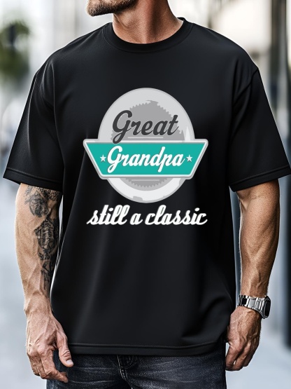 Unisex Great Grandpa Gifts Funny Fathers Day Vintage T-Shirt