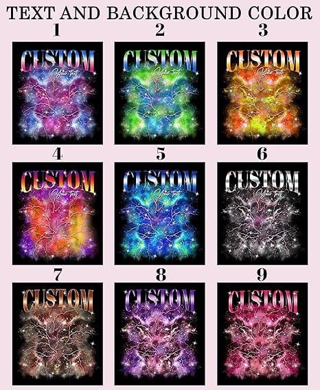 Unisex Custom Photo Bootleg 100% Cotton Graphic Tee