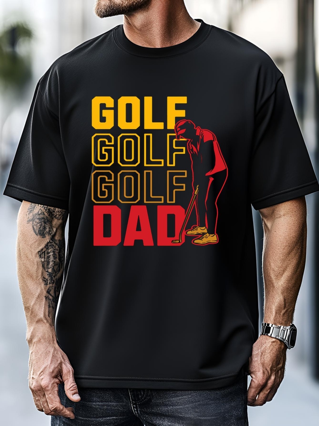 Unisex Golf Dad Gift For Dad Father's Day T-Shirt