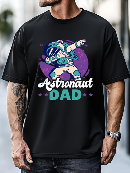 Unisex Astronaut Dad For The Galaxy For Father's Day Gift T-Shirt