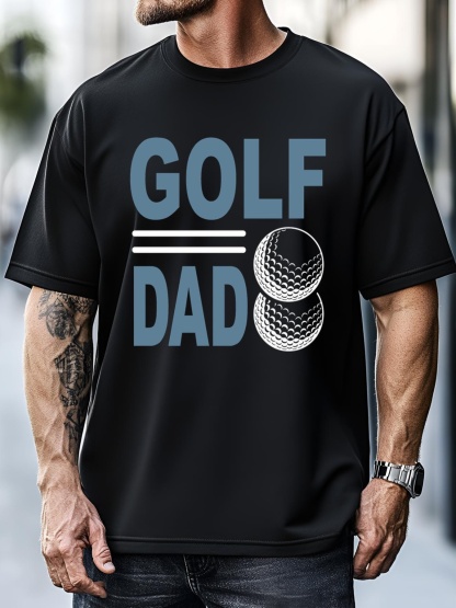 Unisex Best Golf Dad Funny Gift For Dad Father's Day T-Shirt