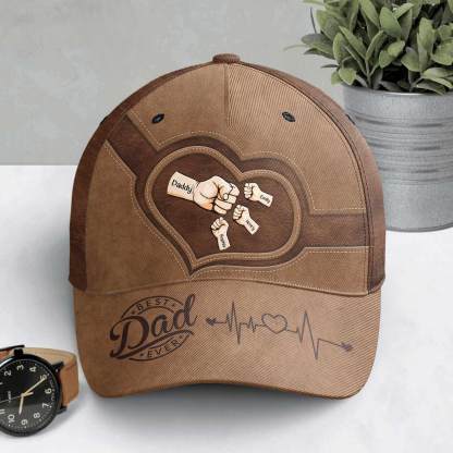Best Dad Ever Personalized Classic Cap