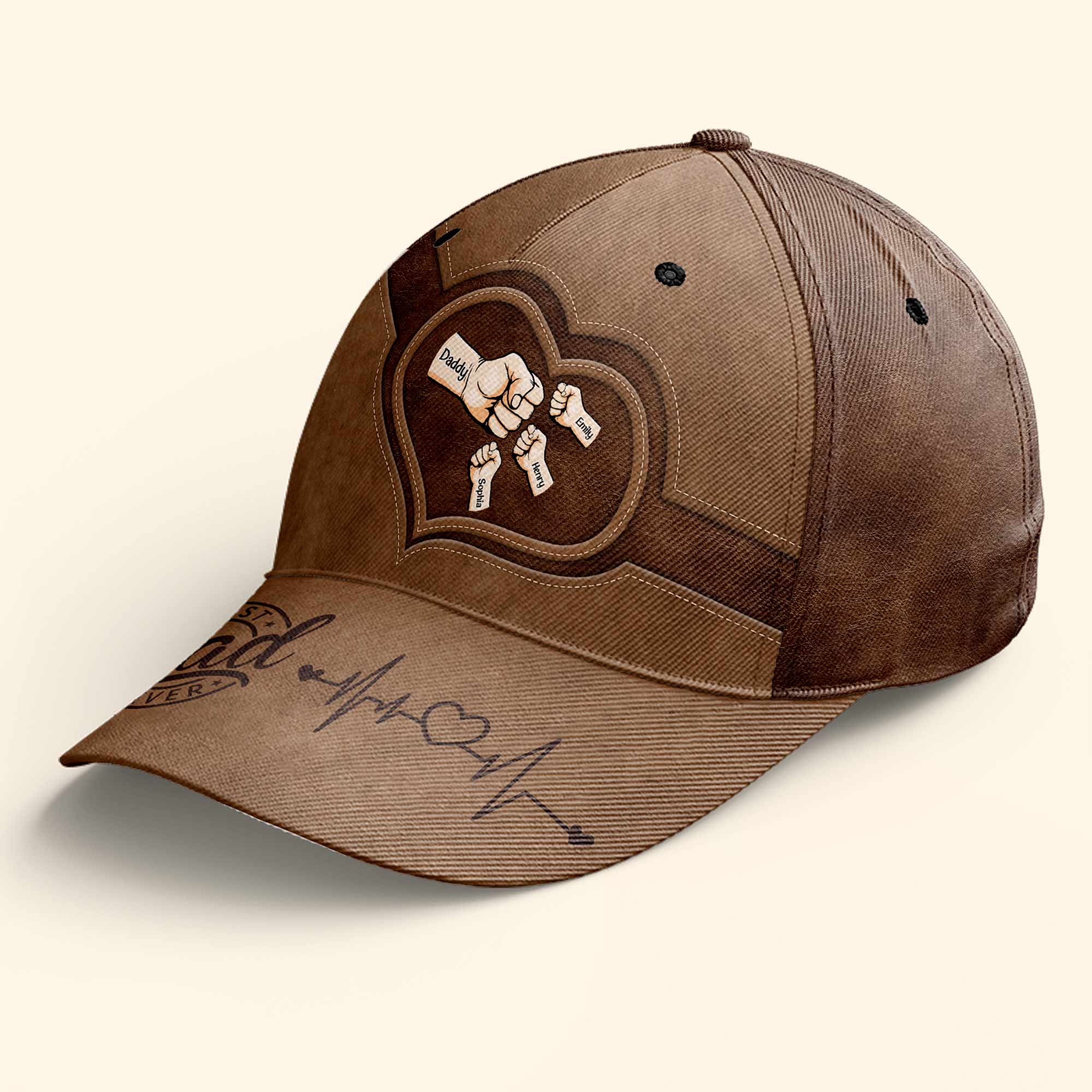 Best Dad Ever Personalized Classic Cap