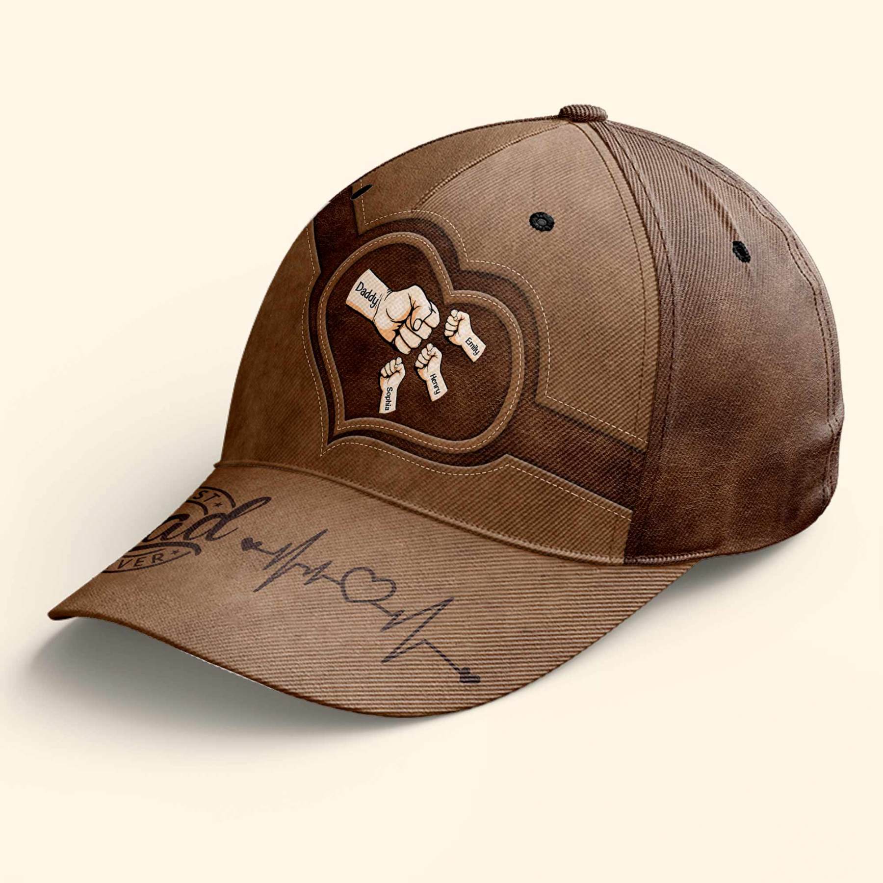 Best Dad Ever Personalized Classic Cap