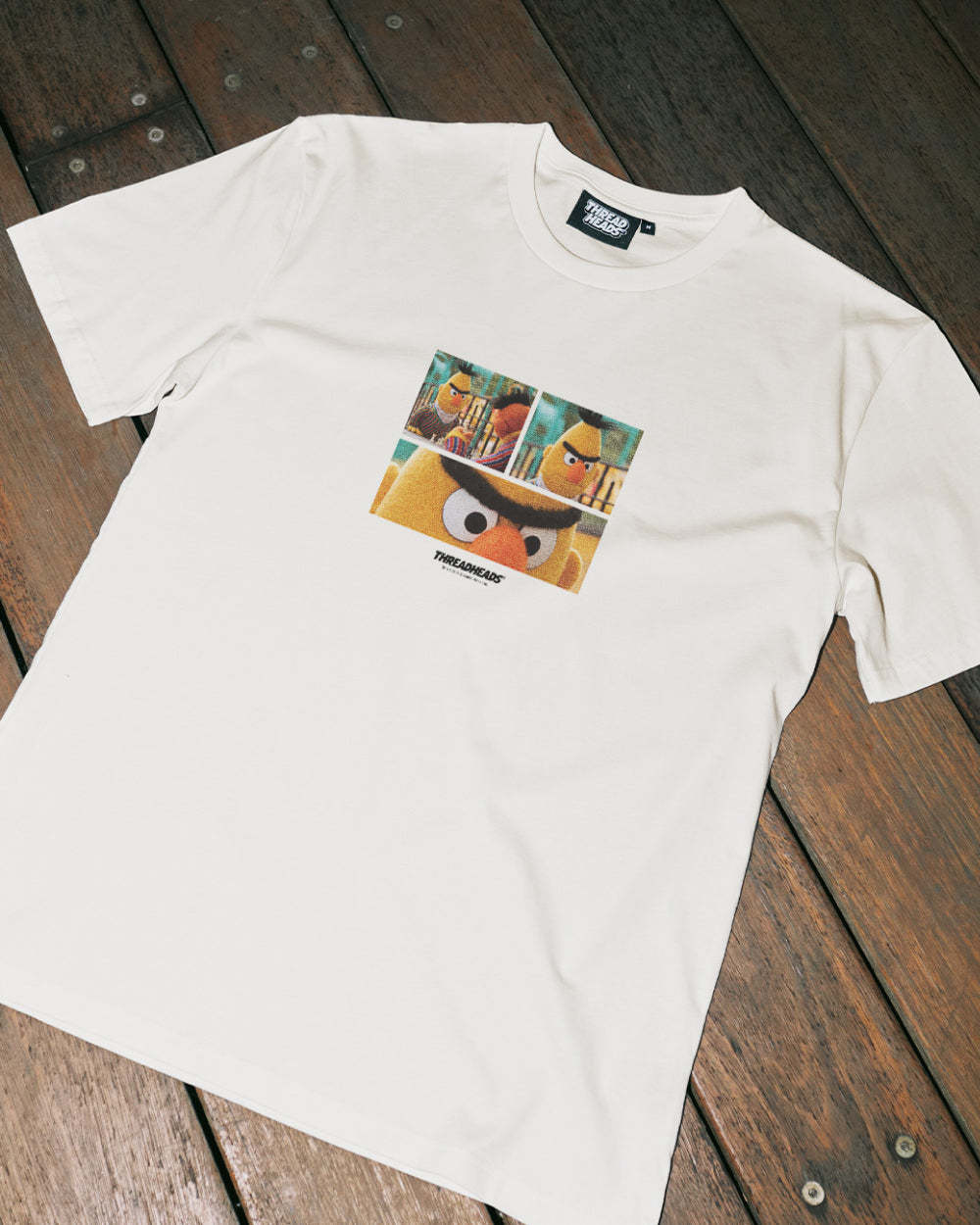 Unisex Angry Bert 100% Cotton Graphic Tee