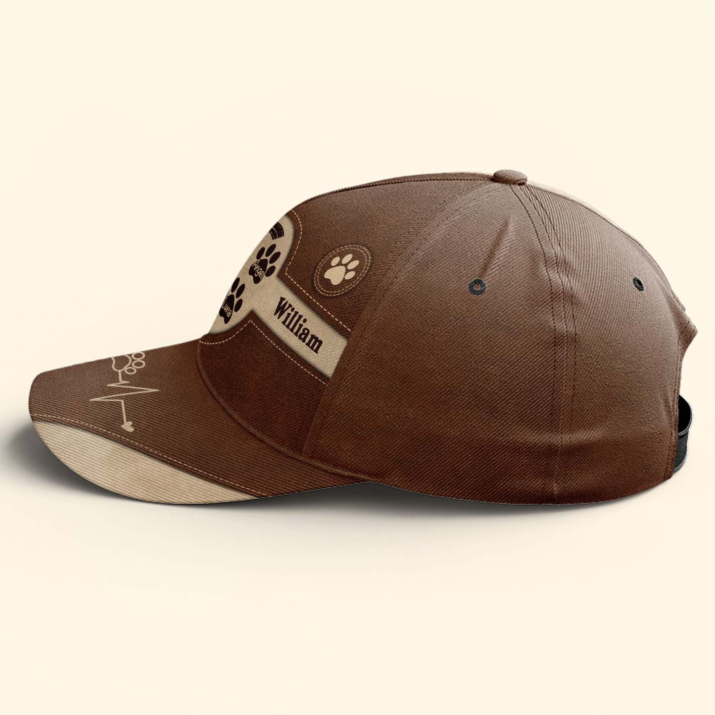 Cat Dad Dog Dad Personalized Classic Cap