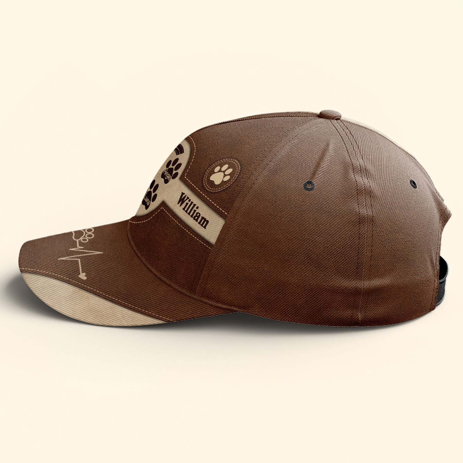 Cat Dad Dog Dad Personalized Classic Cap