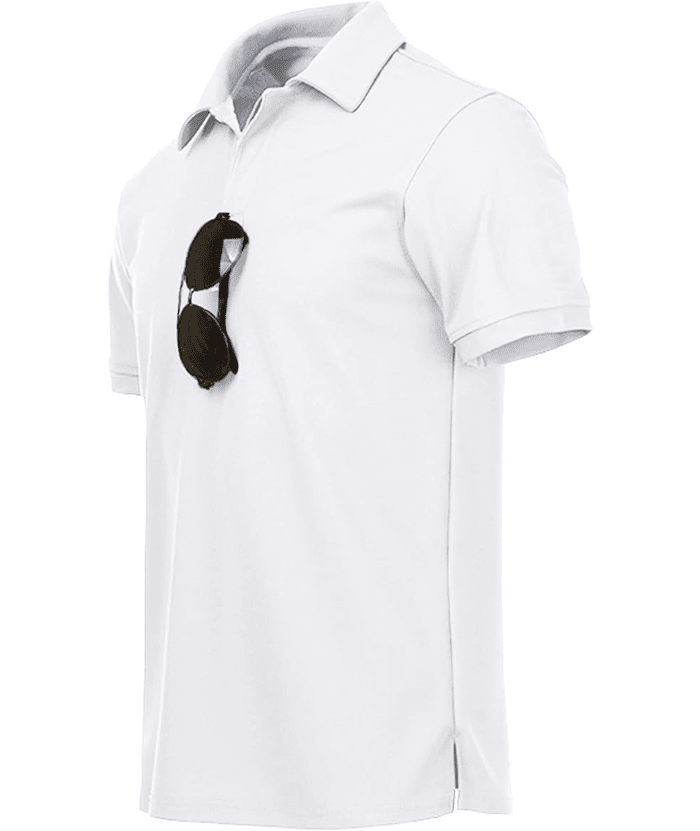 Men's Solid Color Golf Polo Shirt