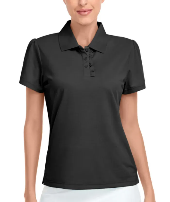 Women's Soft Dri fit Solid Color Golf Polo Shirt | Pod4team