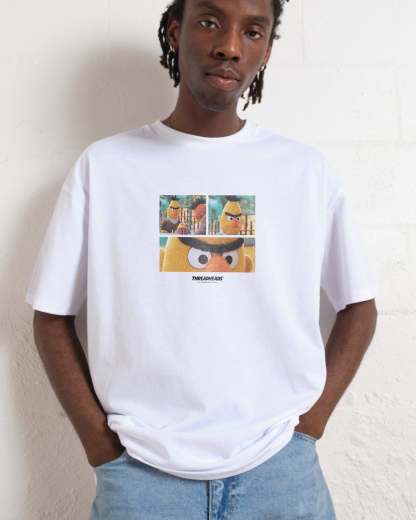 Unisex Angry Bert 100% Cotton Graphic Tee