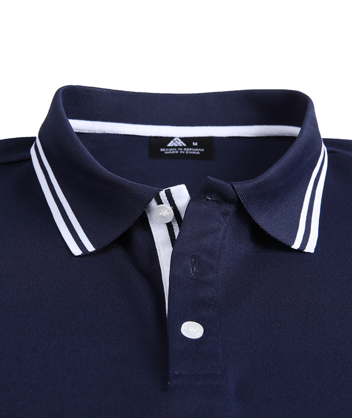 Men's Contrasting Collar Dri-fit  Polo Shirt