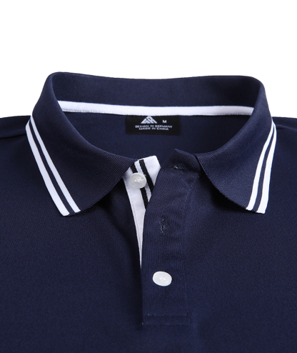 Men's Contrasting Collar Dri-fit  Polo Shirt