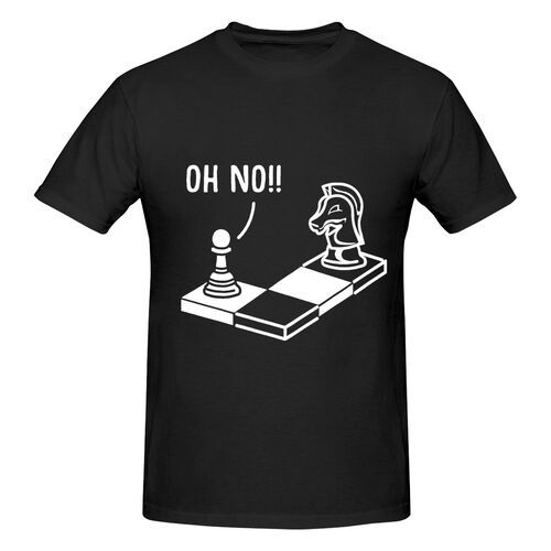 Men's Night to Pawn OH NO!! 100% Cotton T-Shirt-pod4team