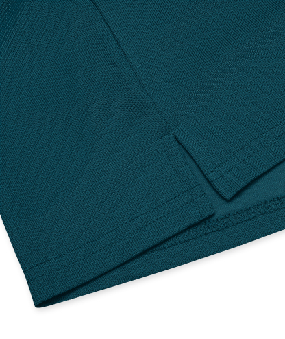 Men's Solid Color Button Up Polo Shirt